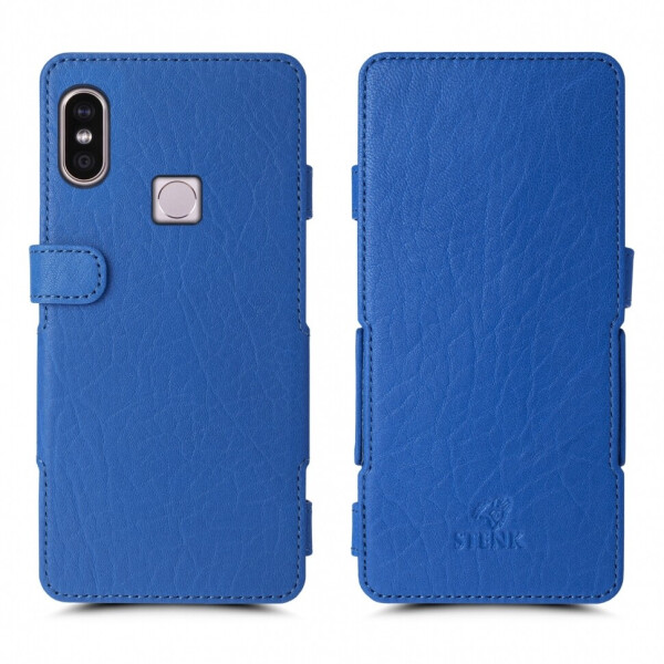 

Чехол книжка Stenk Prime для Xiaomi Redmi Note 5 Pro Ярко-синий
