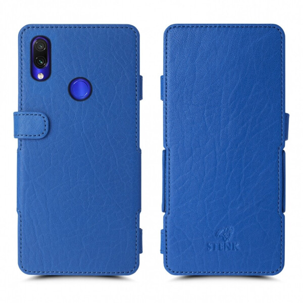 

Чехол книжка Stenk Prime для Xiaomi Redmi Note 7 Ярко-синий