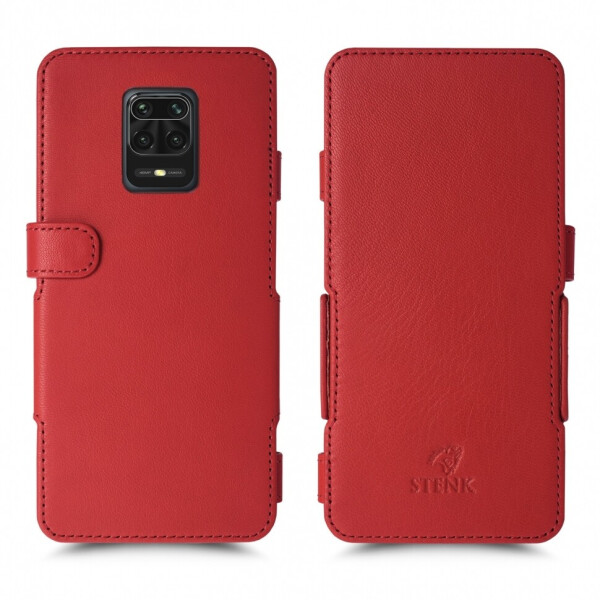 

Чехол книжка Stenk Prime для Xiaomi Redmi Note 9S Красный