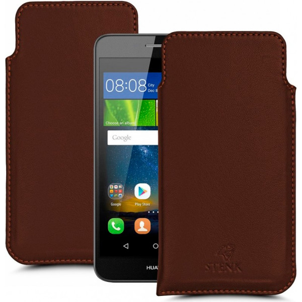 

Футляр Stenk Elegance для HuaWei Y6 Pro Коричневый (48778)