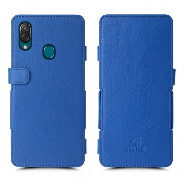 

Чехол книжка Stenk Prime для ZTE Blade V10 Vita Ярко-синий
