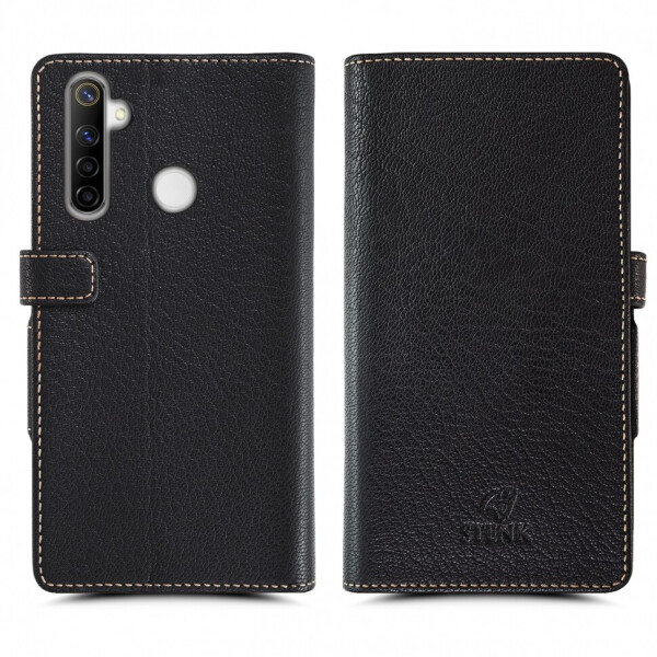 

Чехол книжка Stenk Wallet для Realme 6i Чёрный