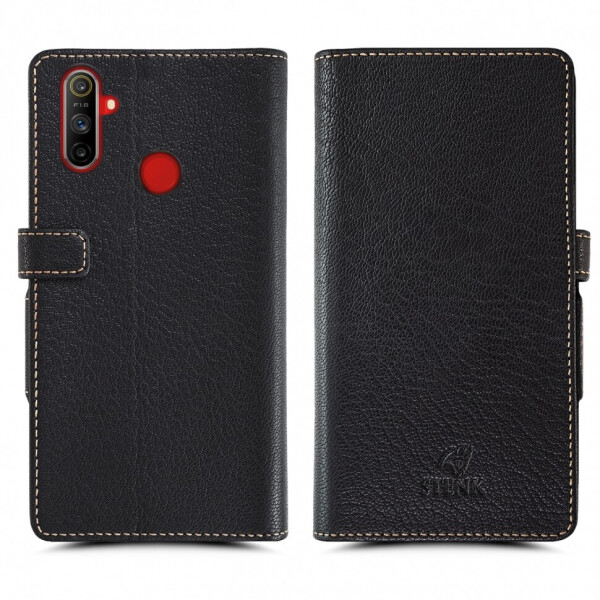 

Чехол книжка Stenk Wallet для Realme C3 Чёрный