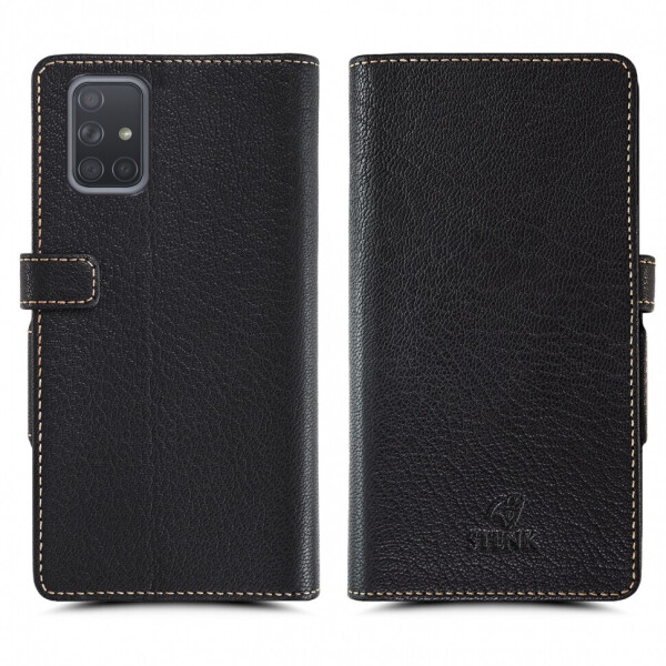 

Чехол книжка Stenk Wallet для Samsung Galaxy A71 Чёрный