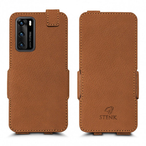 

Чехол флип Stenk Prime для Huawei P40 Camel