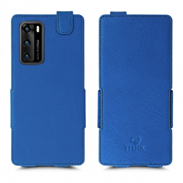

Чехол флип Stenk Prime для Huawei P40 Ярко-синий