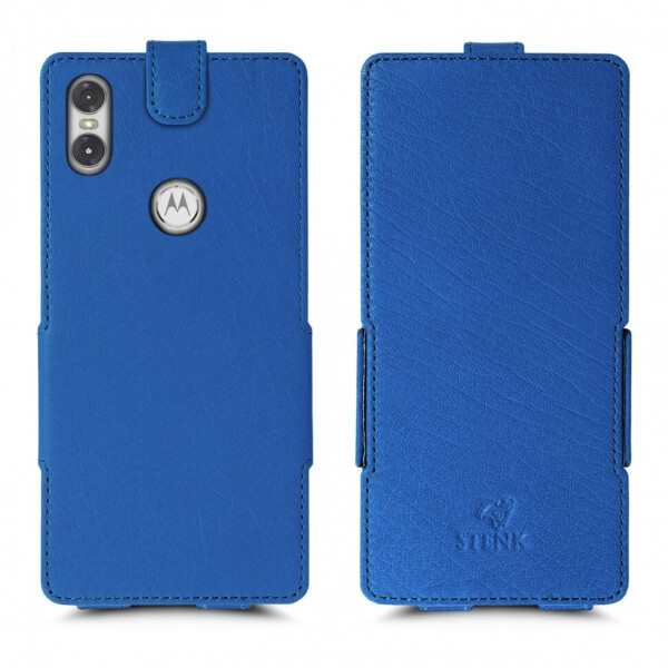 

Чехол флип Stenk Prime для Motorola One (XT1941-4) Ярко-синий