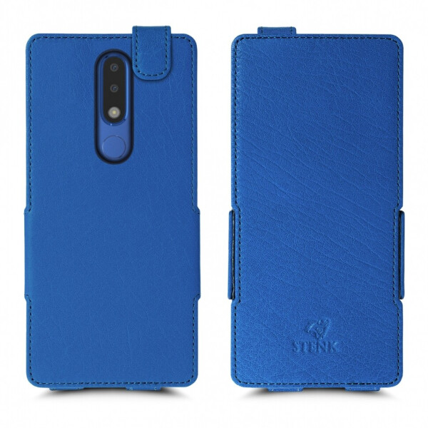 

Чехол флип Stenk Prime для Nokia 5.1 Plus Ярко-синий