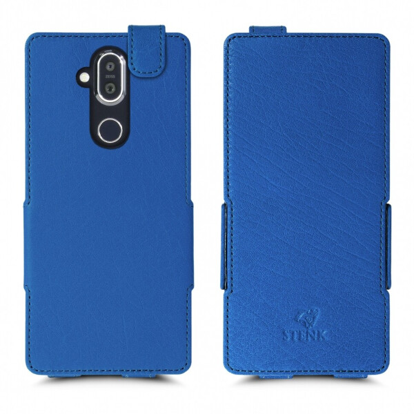 

Чехол флип Stenk Prime для Nokia 8.1 Ярко-синий