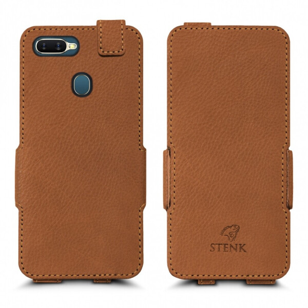 

Чехол флип Stenk Prime для OPPO A5s Camel