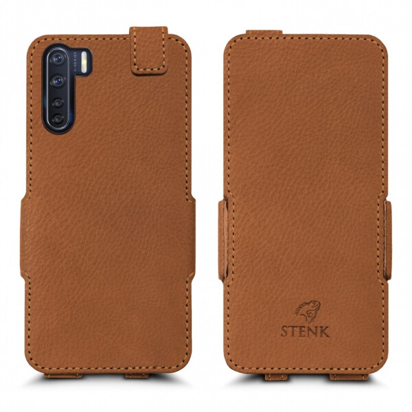 

Чехол флип Stenk Prime для OPPO A91 Camel