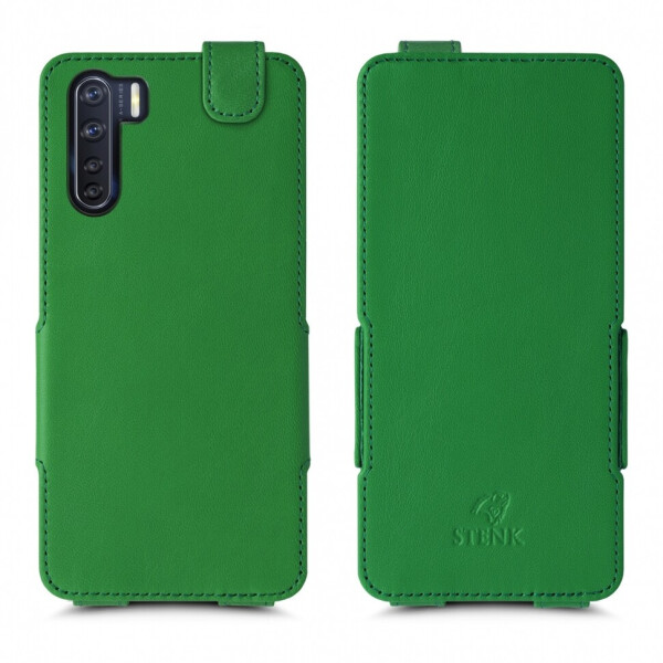 

Чехол флип Stenk Prime для OPPO A91 Зелёный