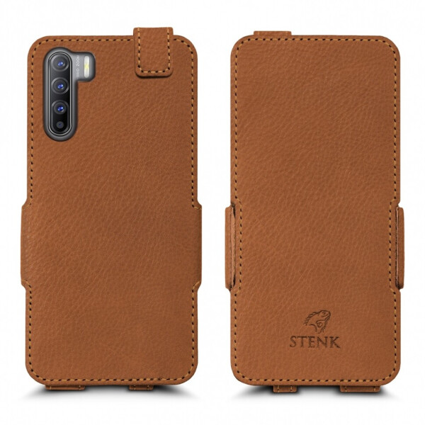 

Чехол флип Stenk Prime для OPPO Reno3 Camel