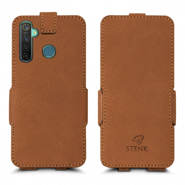 

Чехол флип Stenk Prime для Realme 5 Pro Camel