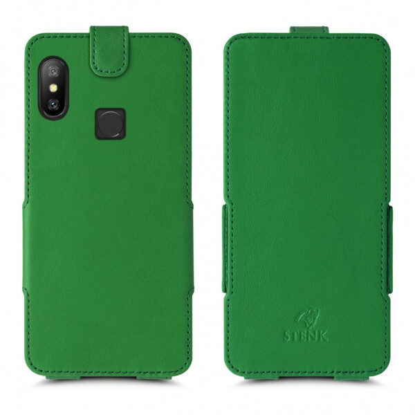 

Чехол флип Stenk Prime для Xiaomi Redmi 6 Pro Зелёный