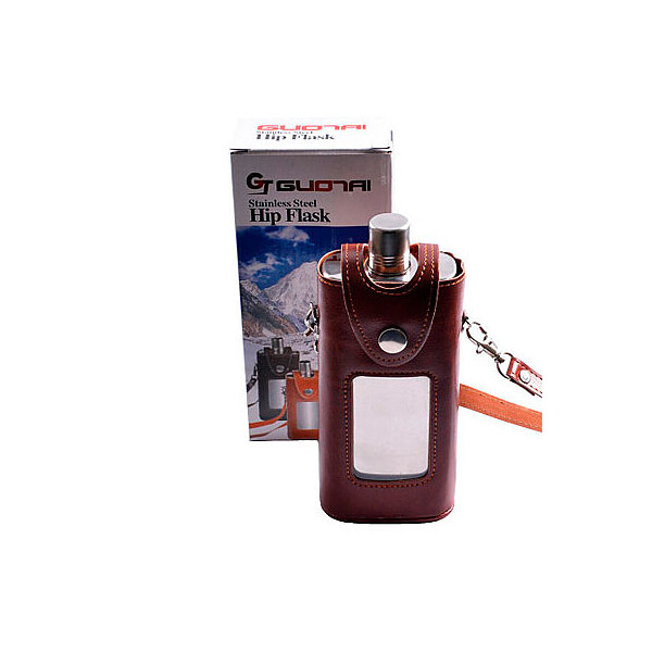

Походная фляга в чехле с ремнем «Утечка нефти» Sabefet FX28740