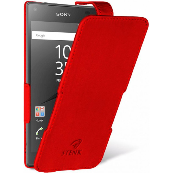 

Чехол флип Stenk Prime для Sony Xperia Z5 Compact Красный (51278)