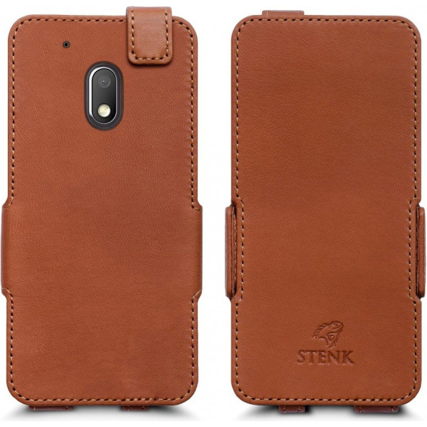 

флип Stenk Prime для Motorola Moto G4 Play Camel (51850)