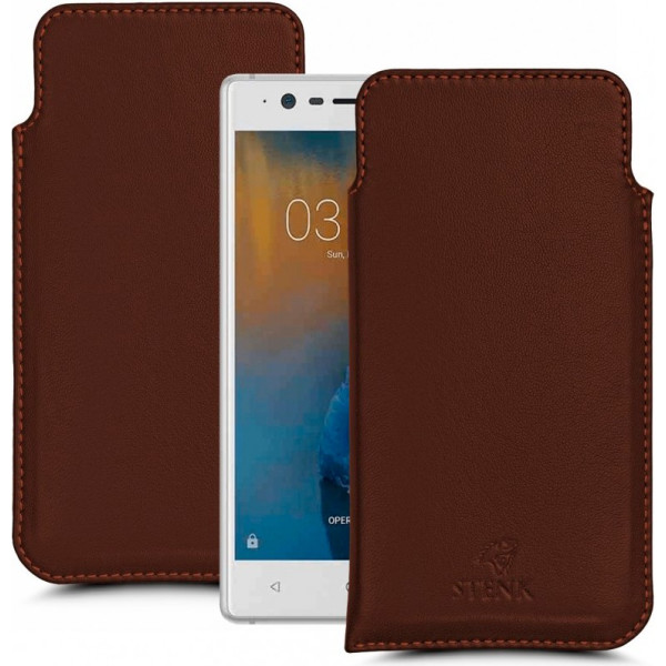 

Футляр Stenk Elegance для Nokia 3 Коричневый (55084)