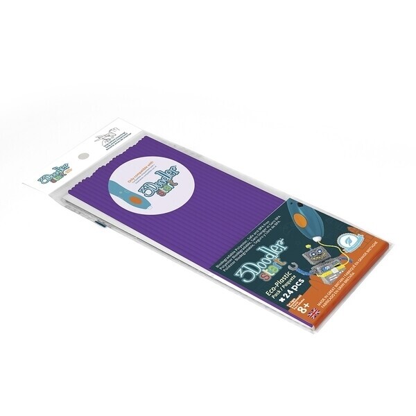 

Набор стержней для 3D-ручки 3Doodler Start, фиолетовый, 24 шт. (3DS-ECO21-PURP-24)