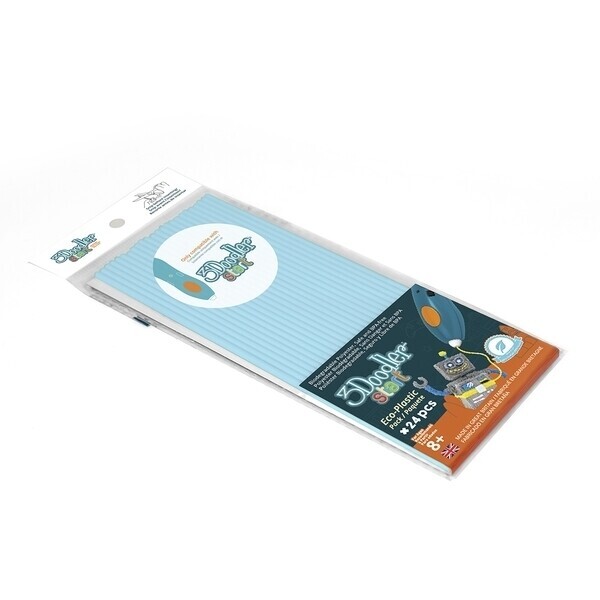 

Набор стержней для 3D-ручки 3Doodler Start, голубой, 24 шт. (3DS-ECO19-BBLUE-24)