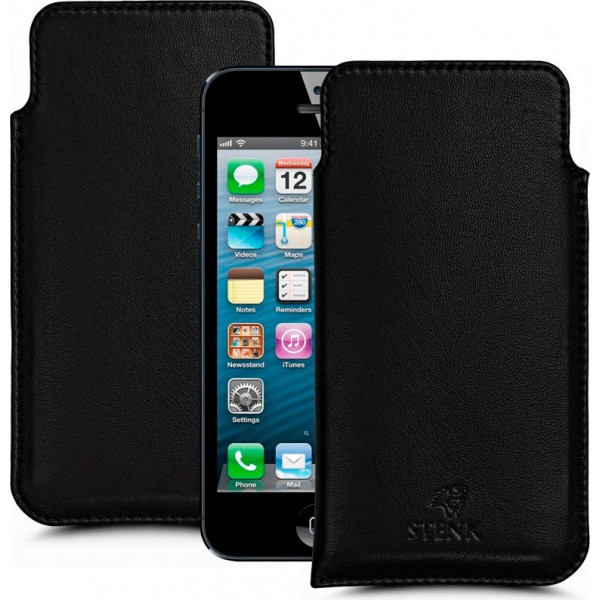 

Футляр Stenk Elegance для Apple iPhone 5SE Чёрный (55607)