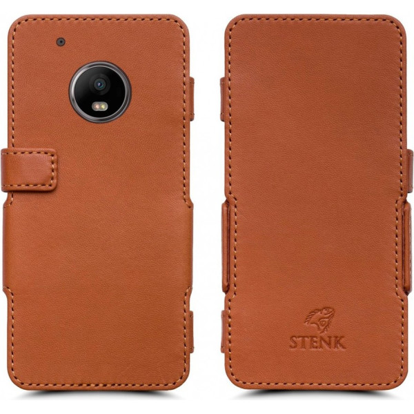 

Чехол книжка Stenk Prime для Motorola Moto G5 Plus Camel (57206)