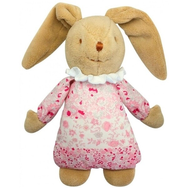 

Мягкая музыкальная игрушка Trousselier Пушистый кролик, 25 см, светло-розовый