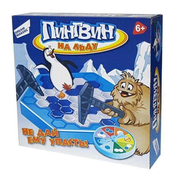 

Игра детская настольная Dream Makers Пингвин на льду (1219)