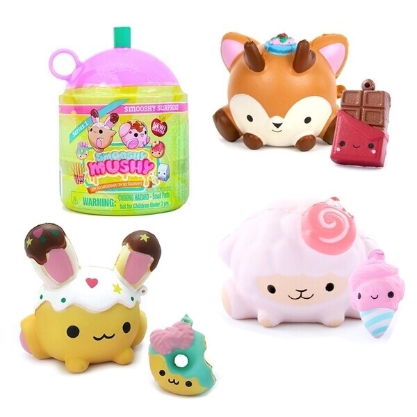 

Игровой набор-сюрприз Smooshy Mushy S1 Сквиш Мякиш Вкусняшки Молочный коктейль (174930)