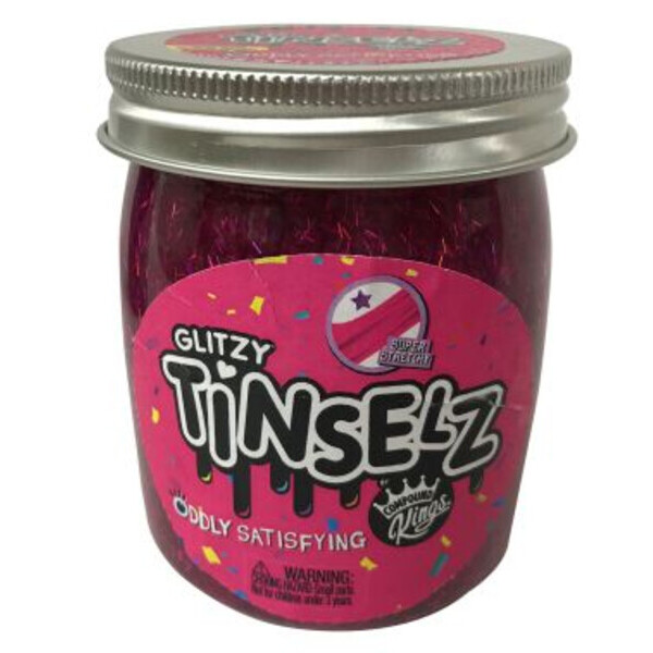 

Лизун Compound Kings Slime Glitzy Tinselz, с ароматом клубники, 210 г (300189-4)