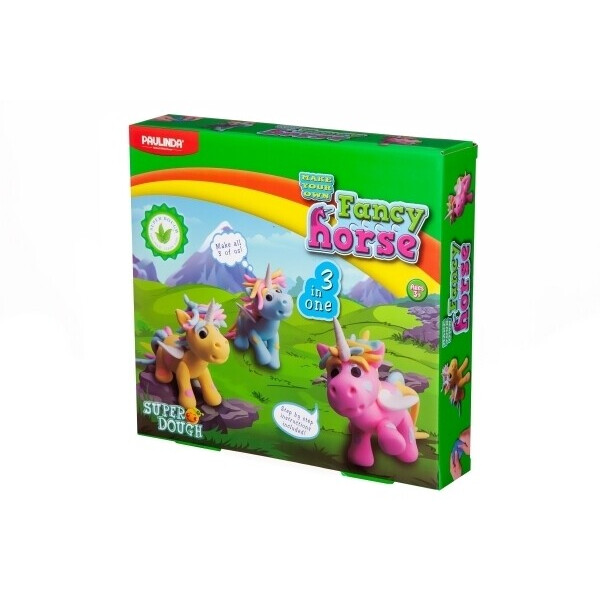 

Масса для лепки Paulinda Super Dough Единороги 3 в 1 (PL-081557)