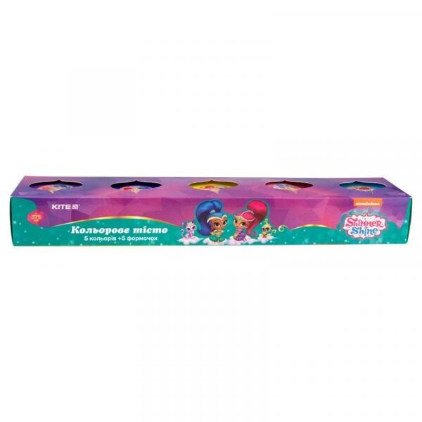 

Цветное тесто для лепки Kite Shimmer and Shine, 5 шт. (SH19-152)