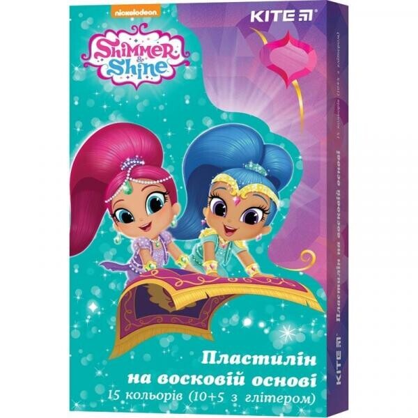 

Пластилин восковой Kite Shimmer and Shine, 15 цветов, 225 г (SH19-087)