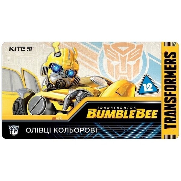 

Карандаши цветные Kite Transformers, трехгранные, 12 цветов (TF19-058)