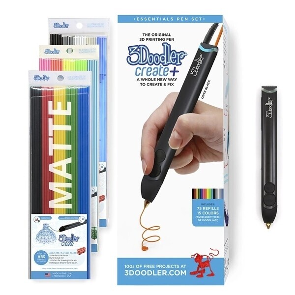 

3D-ручка 3Doodler Create Plus, черный (8CPSBKEU3E)