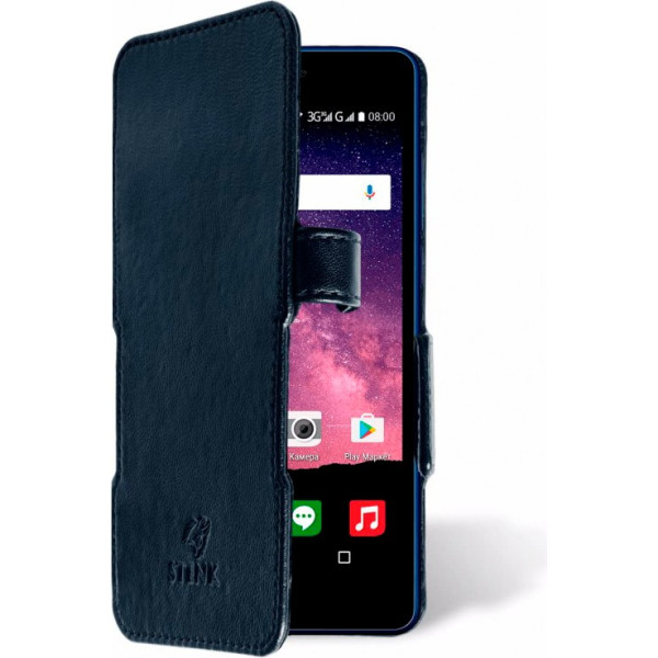 

Чехол книжка Stenk Prime для Philips S386 Чёрный (58263)
