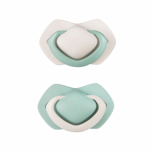 

Силиконовая симметричная пустышка Canpol babies Pure Color, бежевый, 0-6 мес., 2 шт. (22/644_bei)