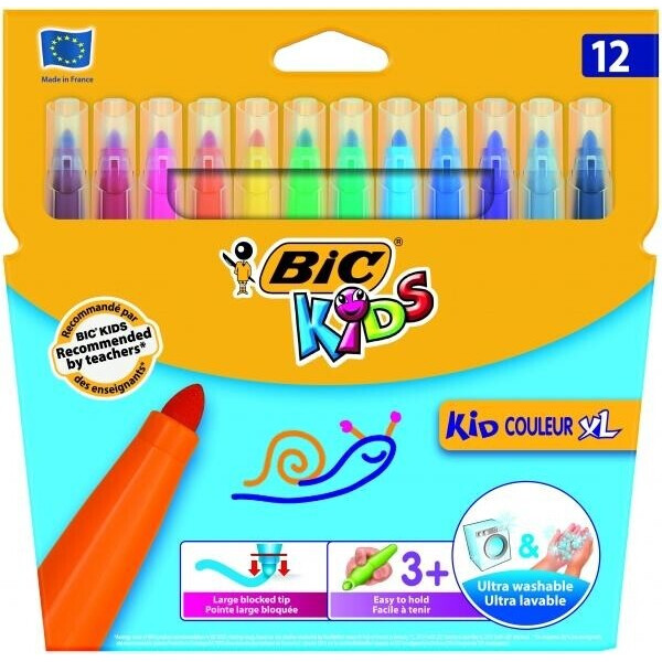 

Цветные фломастеры BIC Kid Couleur XL, 12 шт. (828966)