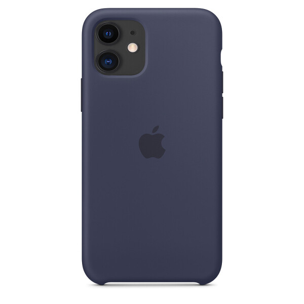 

Чехол iSpack Silicone Case для iPhone 11 Midnight Blue OEM (UP910)