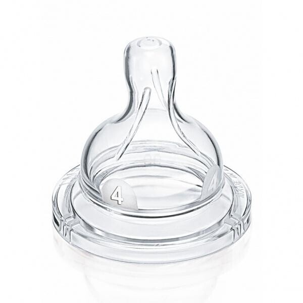 

Соска силиконовая Philips Avent Anti-colic 4+ Быстрый поток, 2 шт. (SCF634/27)