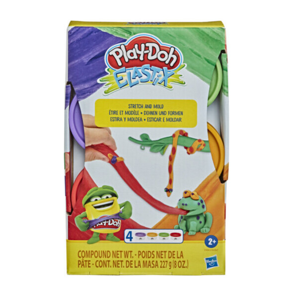 

Набор пластилина Play-Doh Elastix Джунгли, 4 цвета (E9863)