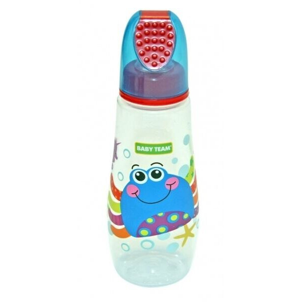 

Бутылочка с силиконовой соской Baby Team Осьминог, 300 мл (1415)