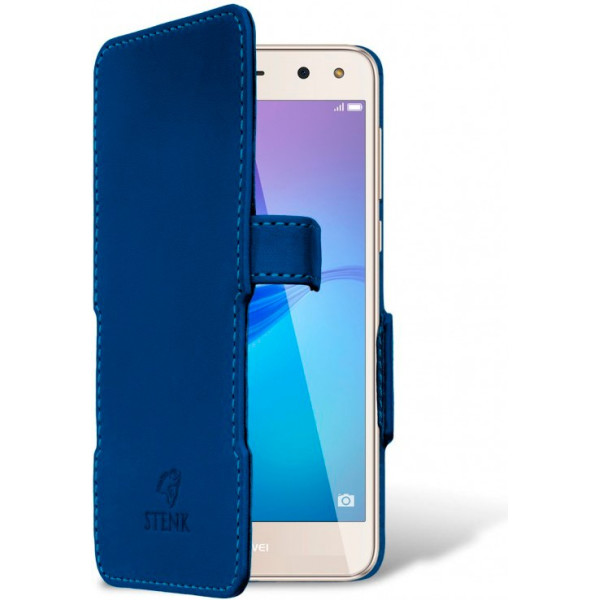 

Чехол книжка Stenk Prime для HuaWei Y5 (2017) Синий (58379)