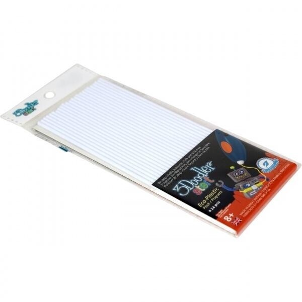 

Набор стержней для 3D-ручки 3Doodler Start, 24 шт., белый
