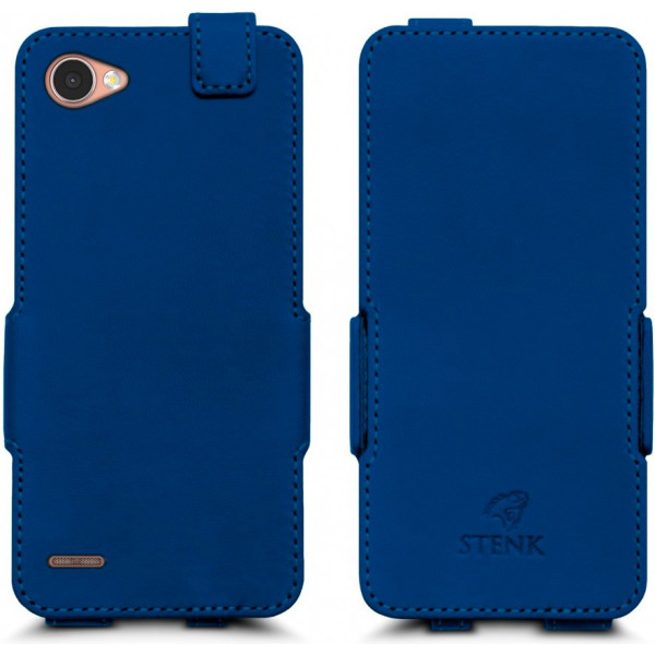 

Чехол флип Stenk Prime для LG Q6 Синий (58412)