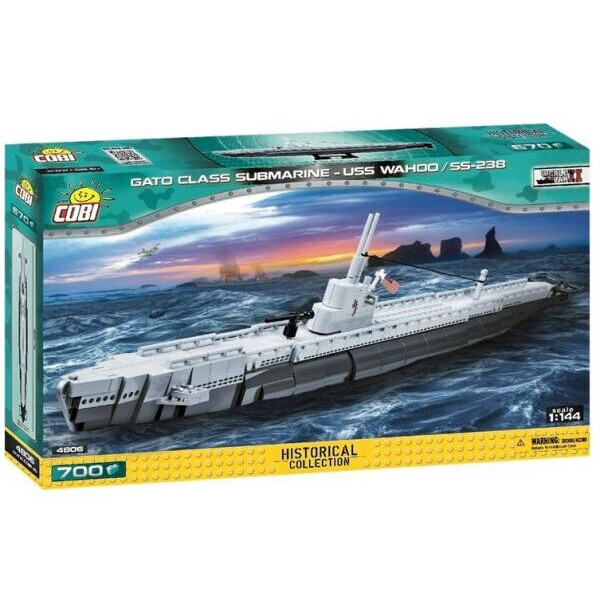 

Конструктор Cobi Подводная лодка USS Wahoo SS-238, 700 деталей (COBI-4806)