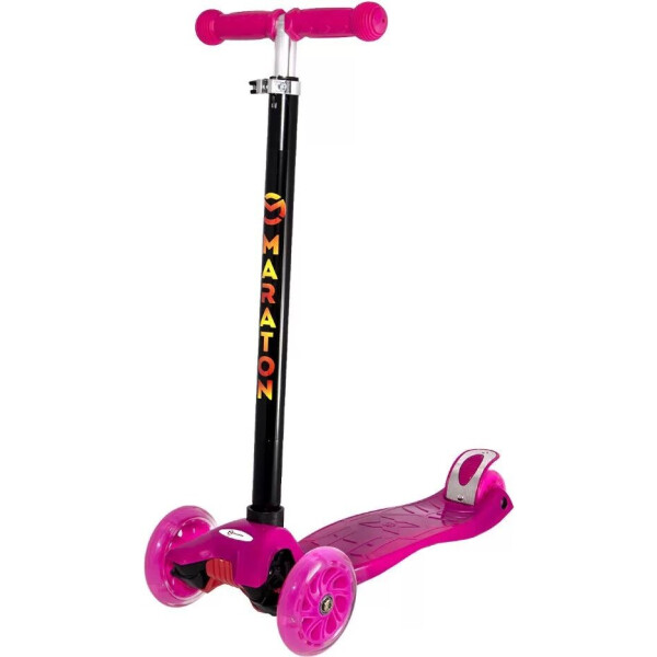

Самокат для самых маленьких до 30 кг Maraton Scooter 98 розовый
