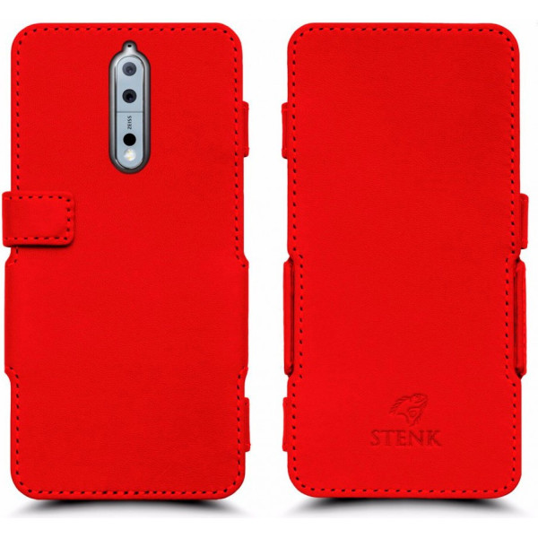 

Чехол книжка Stenk Prime для Nokia 8 Красный (58516)