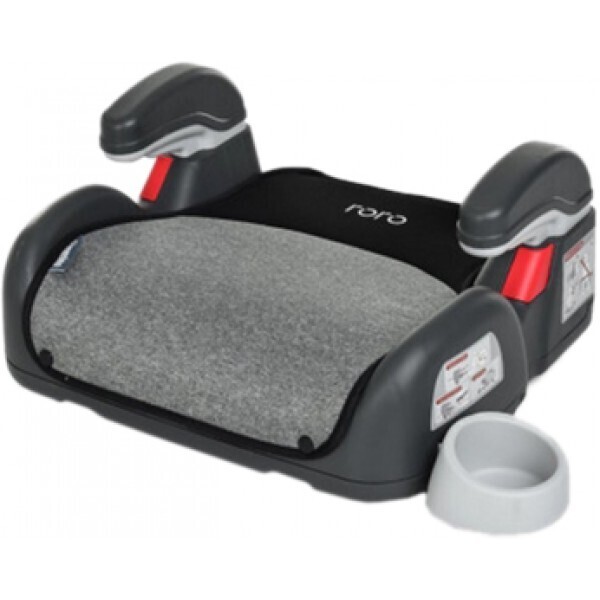 

Детское автокресло бустер для перевозки детей в машине El Camino ME 1144 RORO Isofix Dark Gray